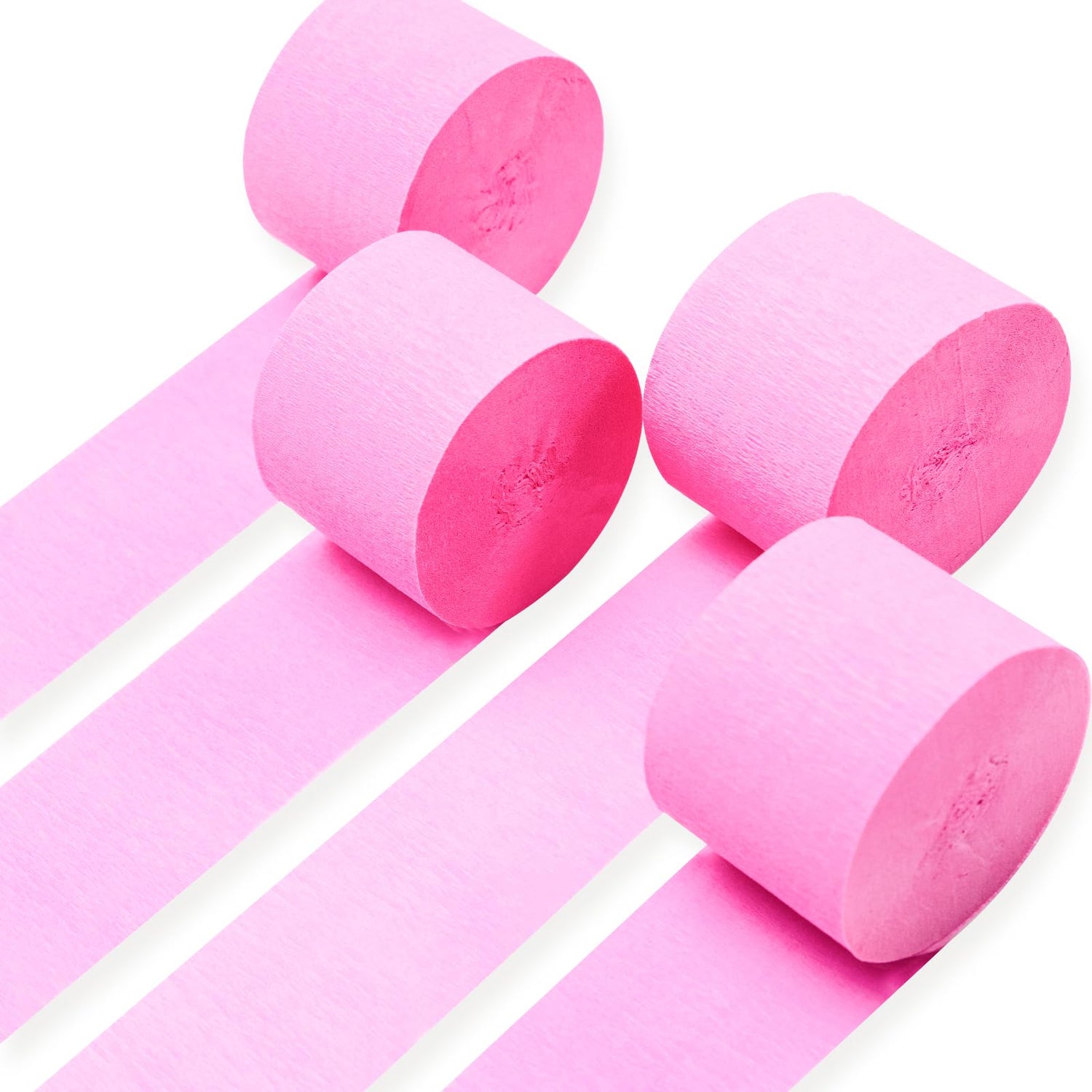 Light Pink Crepe Paper 4pcs