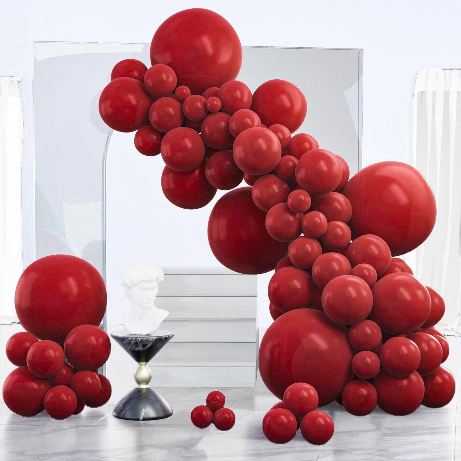 Red-Y75 Balloons Arch Kit Garland 130pcs (5/10/12/18 inch)