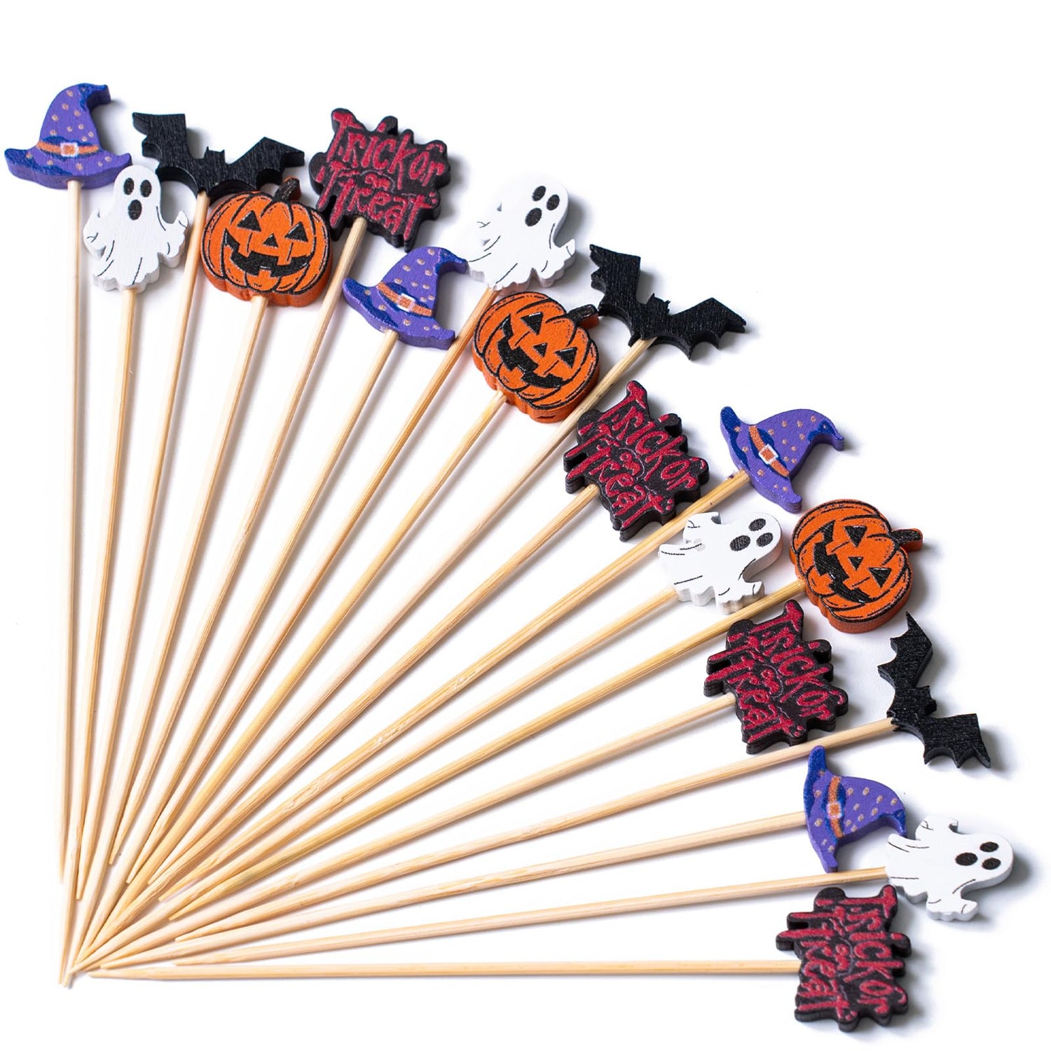 Multicolored Halloween Balloons 100pcs