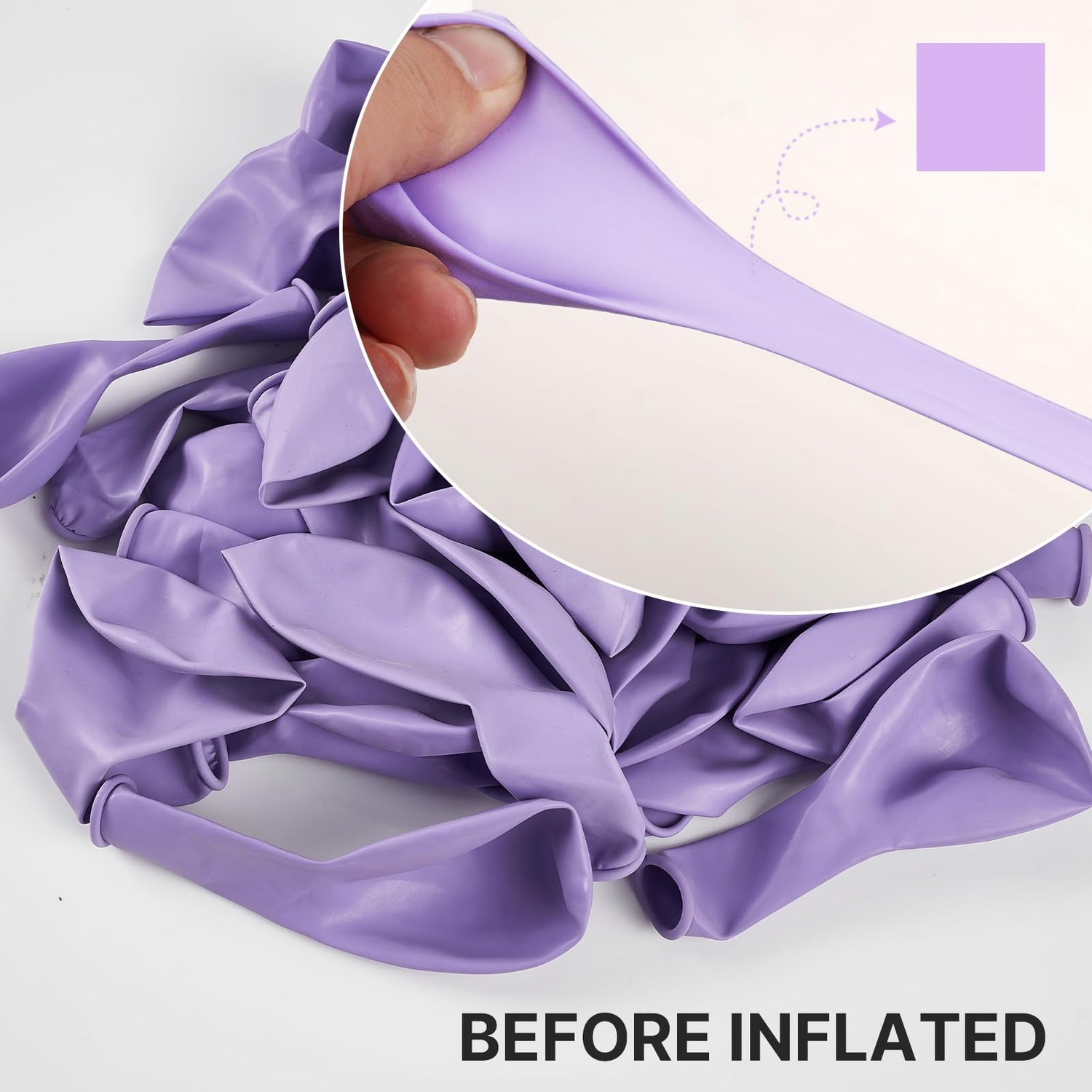 Macaron Purple-Q10 Balloons Arch Kit Garland 152pcs (5/10/12/18 inch)