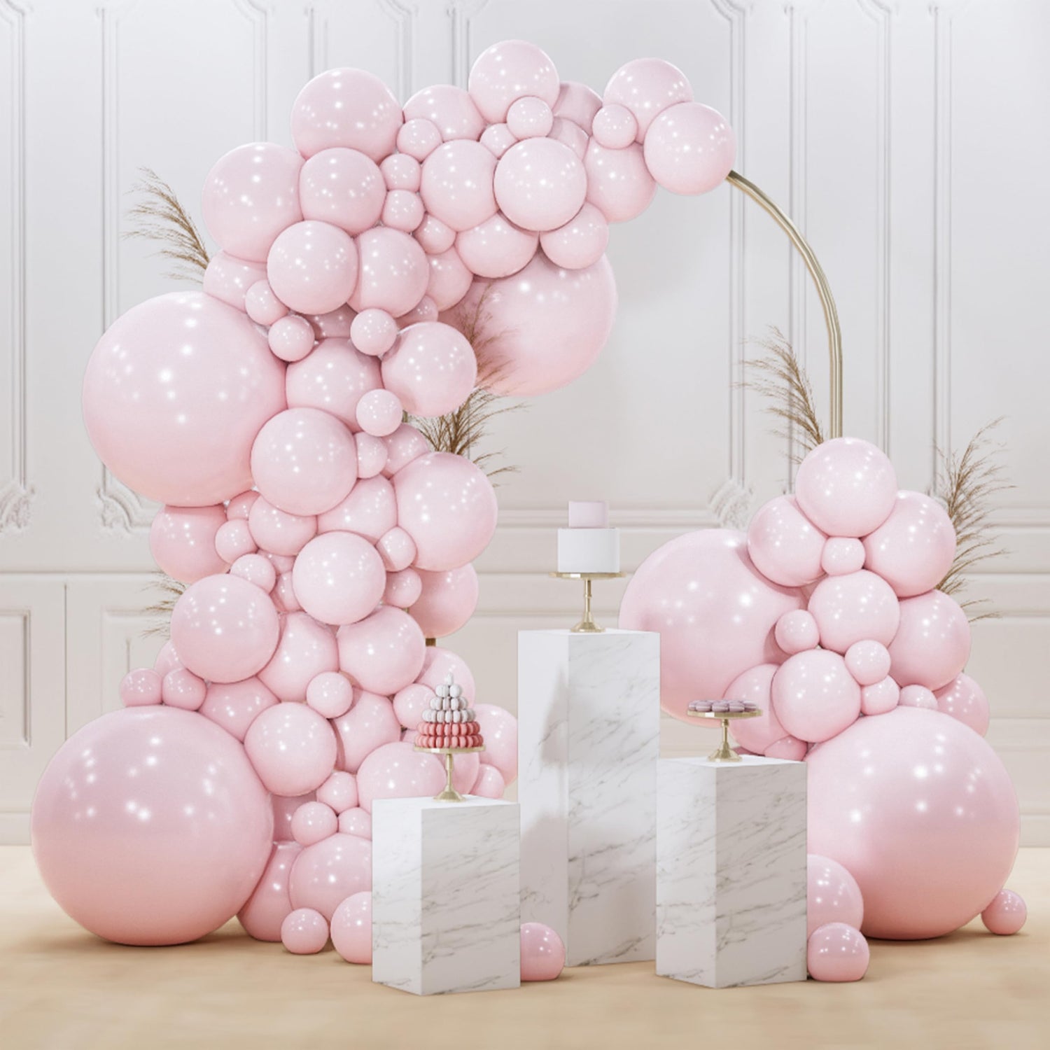 Orange-Q01 Balloons Arch Kit Garland 140pcs (5/10/12/18 inch)