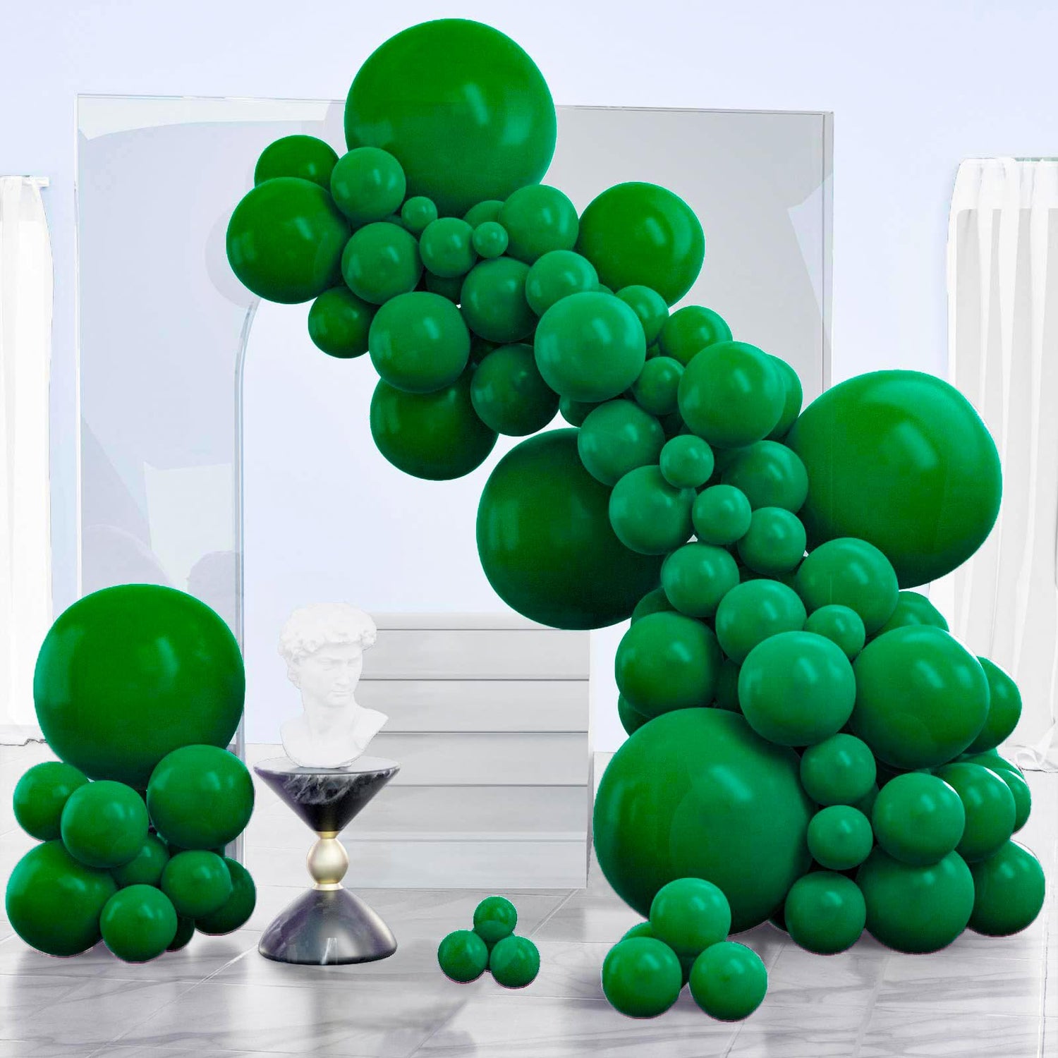 Green-Y56 Balloons Arch Kit Garland 130pcs (5/10/12/18 inch)