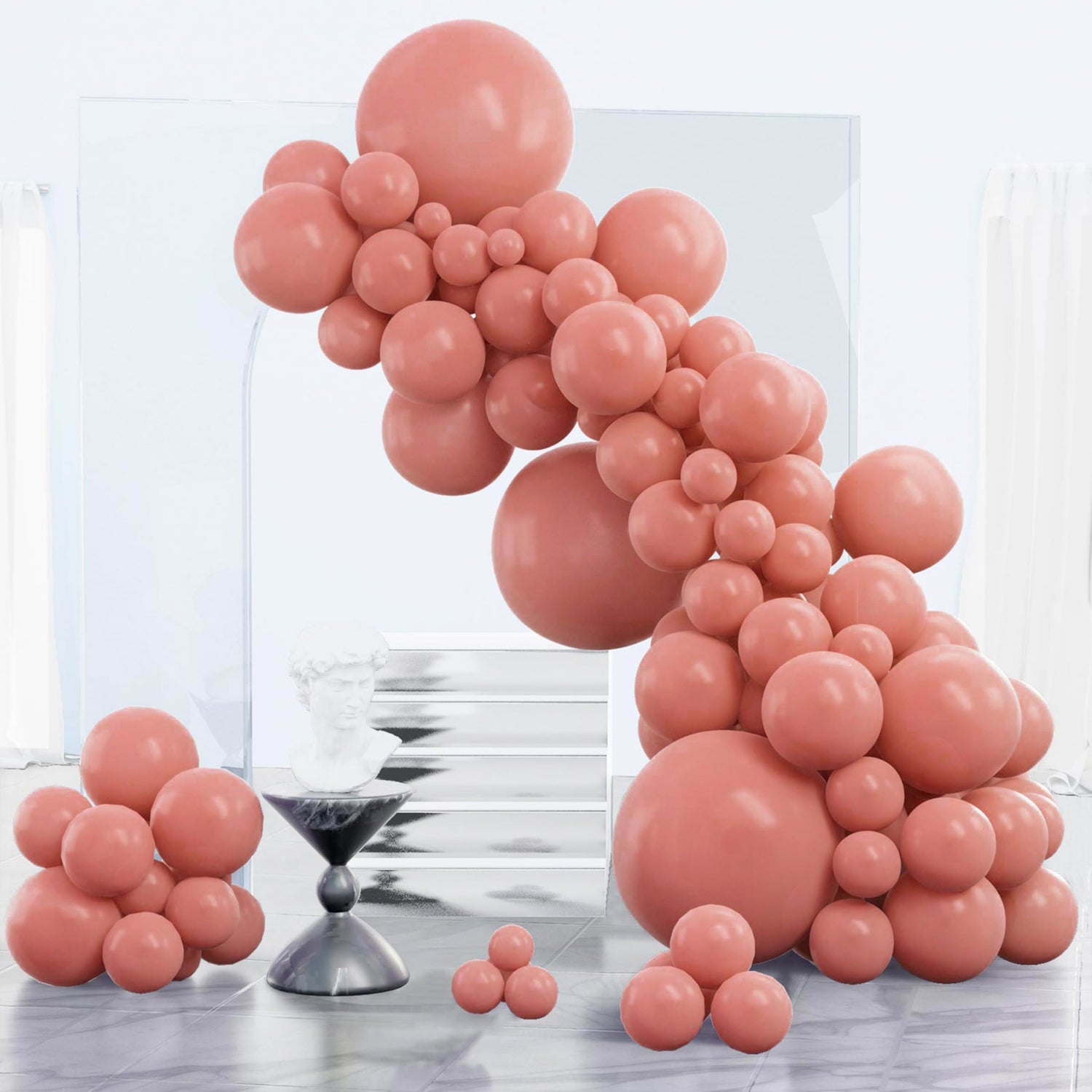 Pink-F01 Balloons Arch Kit Garland 85pcs (5/10/12/18 inch)
