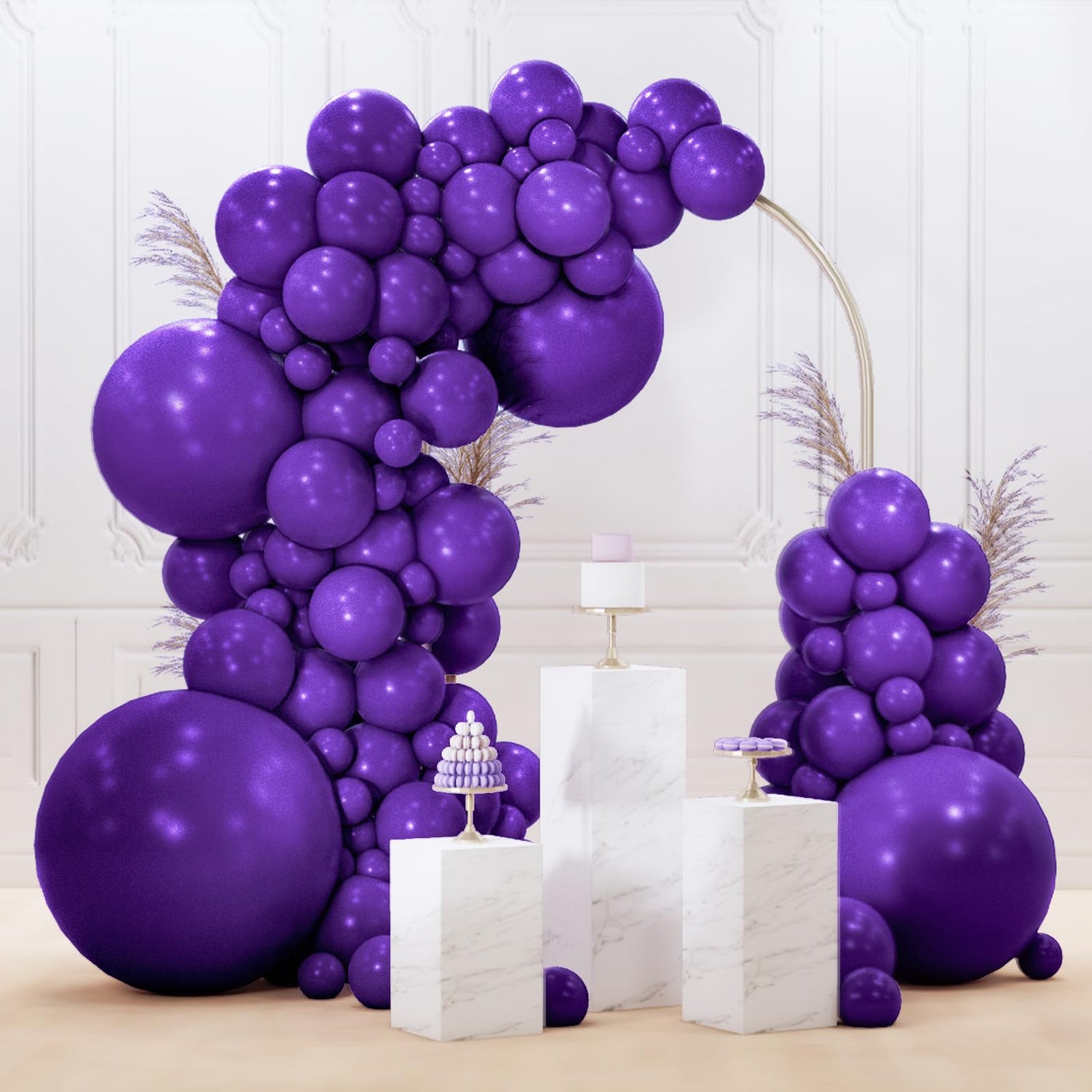 Purple-Y16 Balloons Arch Kit Garland 99pcs (5/10/12/18/36 inch)