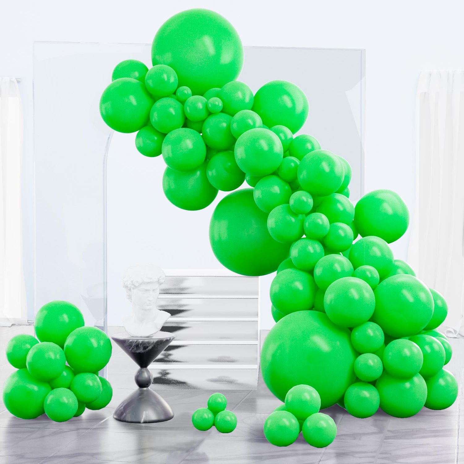 Green-Y24 Balloons Arch Kit Garland 85pcs (5/10/12/18 inch)