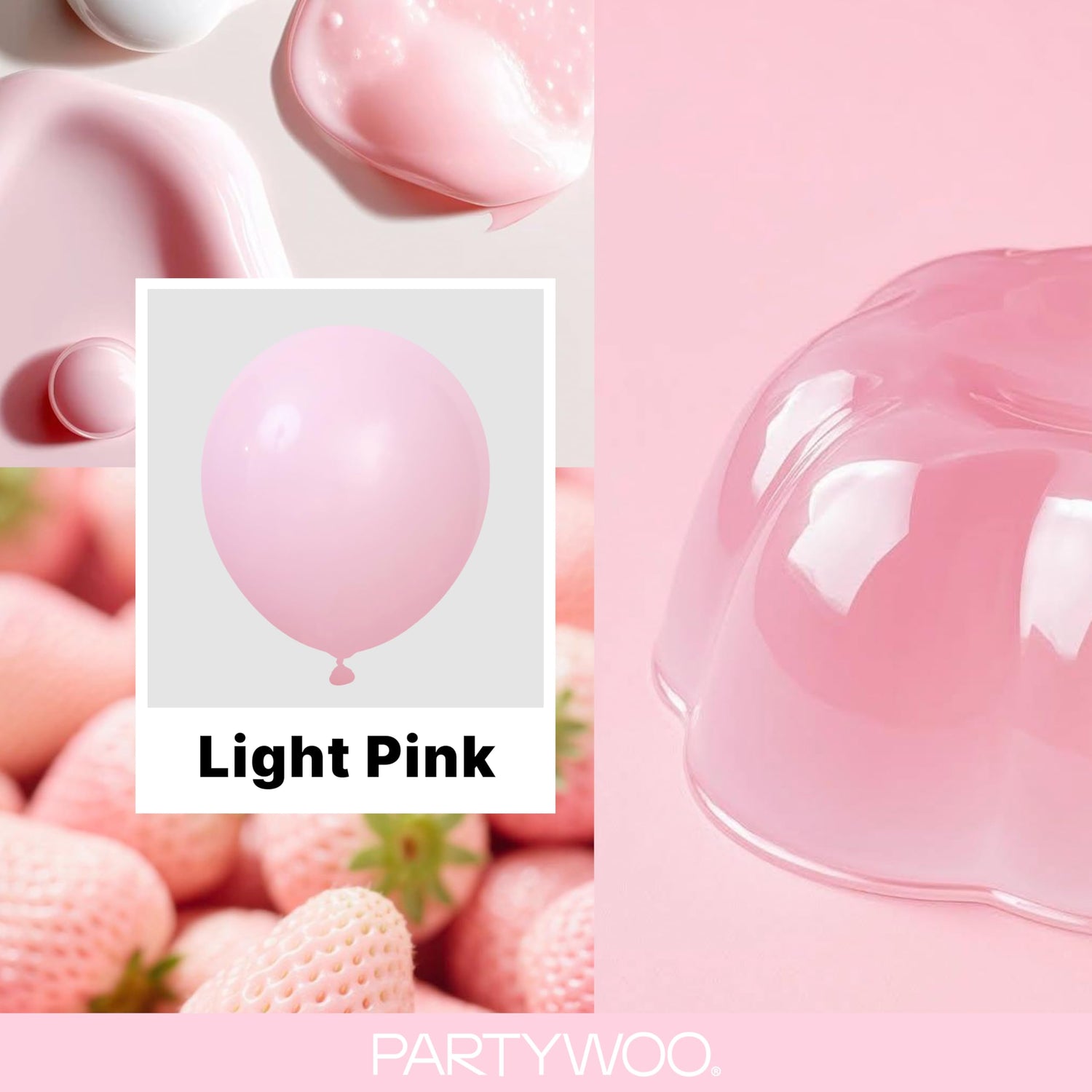 Pink-Y48 Balloons Arch Kit Garland 127pcs (5/10/12/18/36 inch)