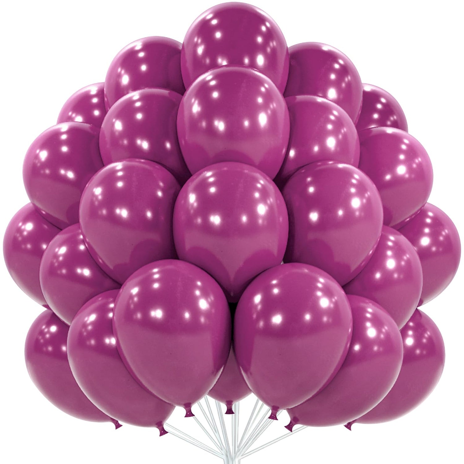 Purple-F13 Balloons 50pcs (12 inch)