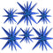 Blue-LG17 Foil Balloons 6pcs (22/27 inch)