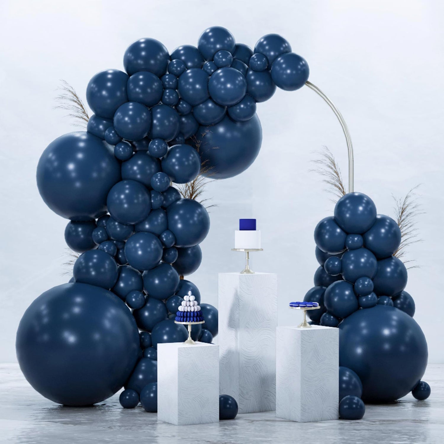 Blue-Y72 Balloons Arch Kit Garland 99pcs (5/10/12/18/36 inch)