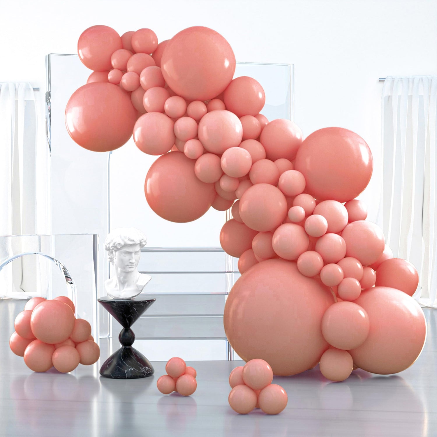 Pink-F01 Balloons Arch Kit Garland 100pcs (5/10/12/18/36 inch)