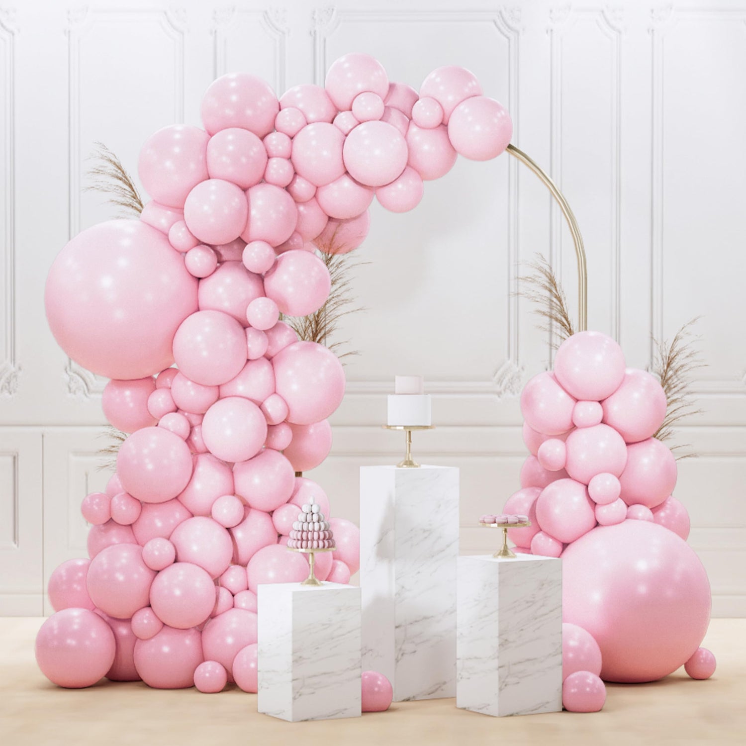 Pink-Q05 Balloons Arch Kit Garland 92pcs (5/10/12/18 inch)