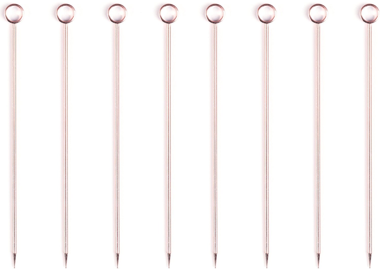 Rose Gold-LG03 Cocktail Picks (Stainless Steel) 8pcs