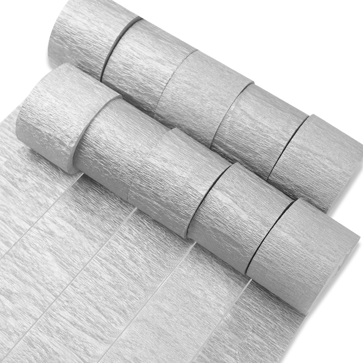 Silver-706 Crepe Paper 10pcs