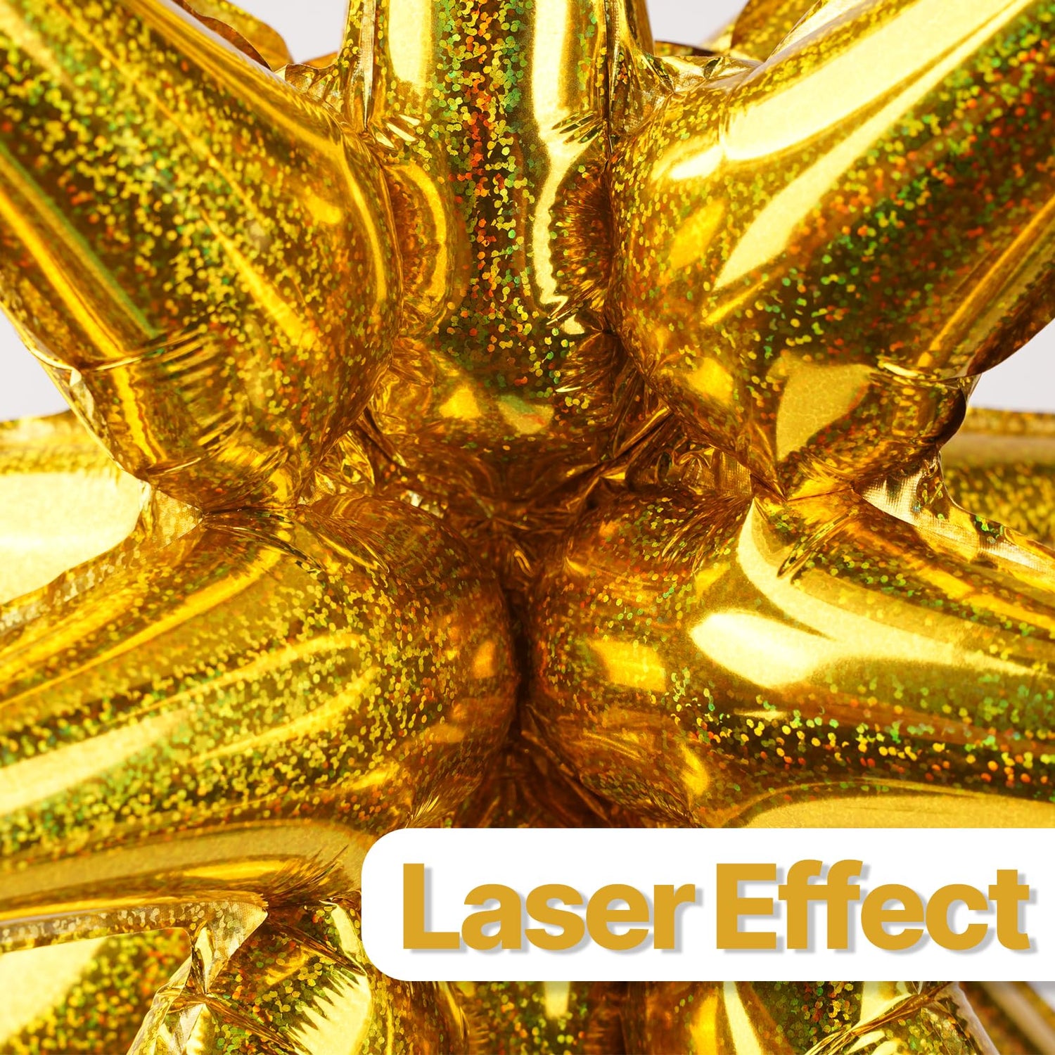 Gold-LS01 Foil Balloons 6pcs (22 inch)
