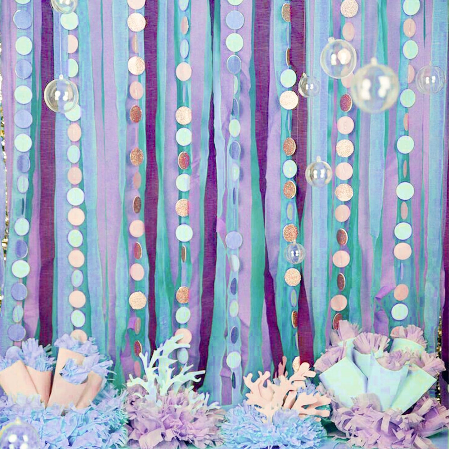 Mixed Color - Macaron Crepe Paper 8pcs