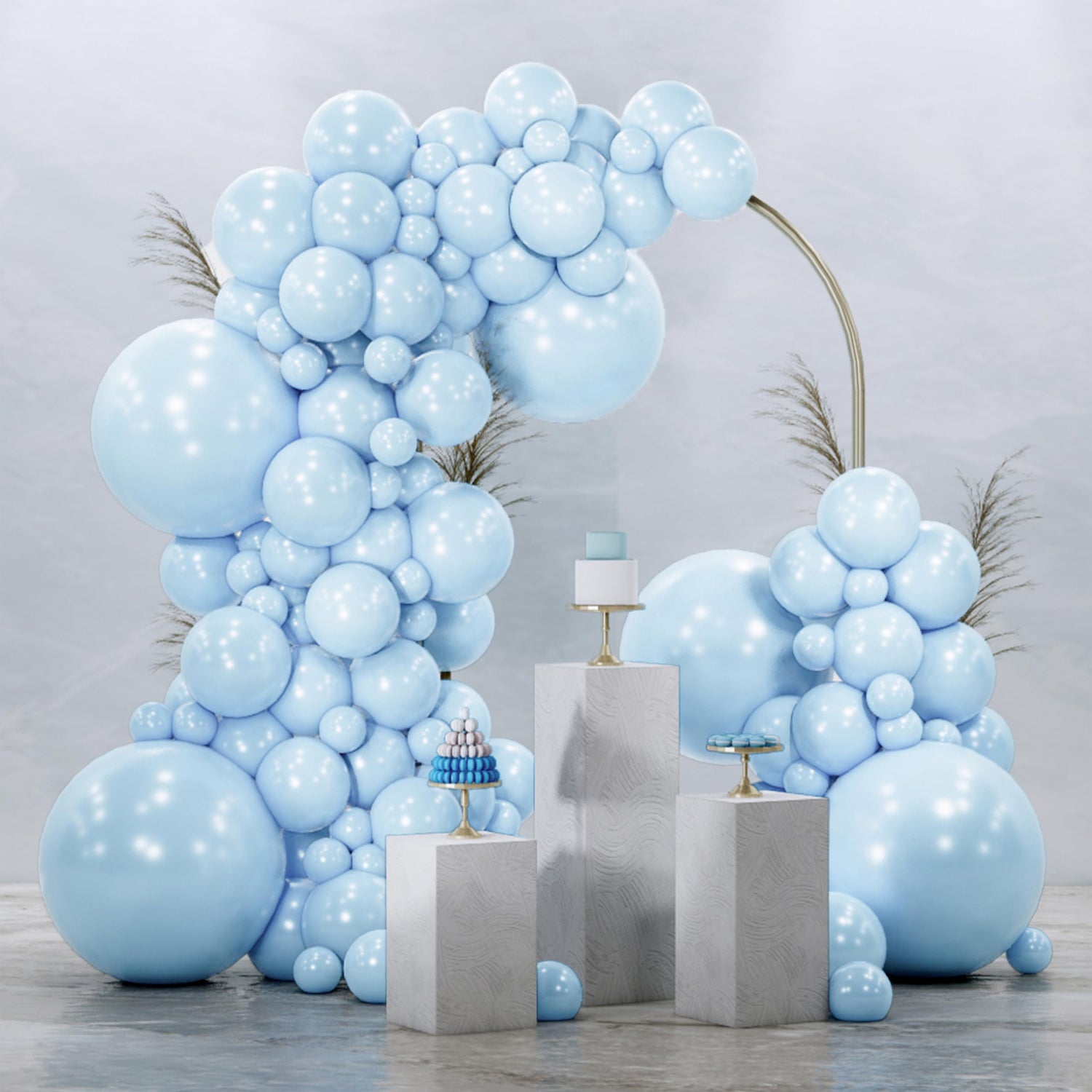 Blue-Q13 Balloons Arch Kit Garland 145pcs (5/10/12/18 inch)