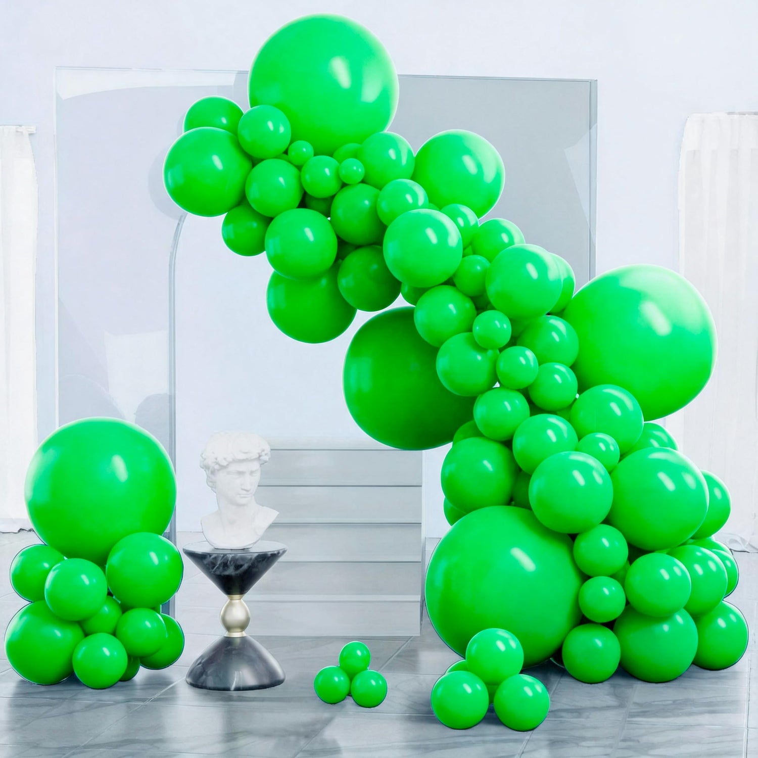 Green-Y24 Balloons Arch Kit Garland 140pcs (5/10/12/18 inch)