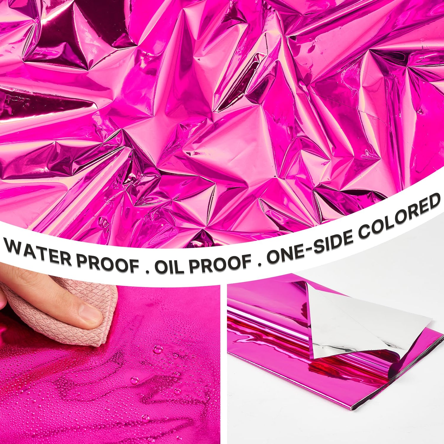 Pink-LG600 Tablecloth 3pcs