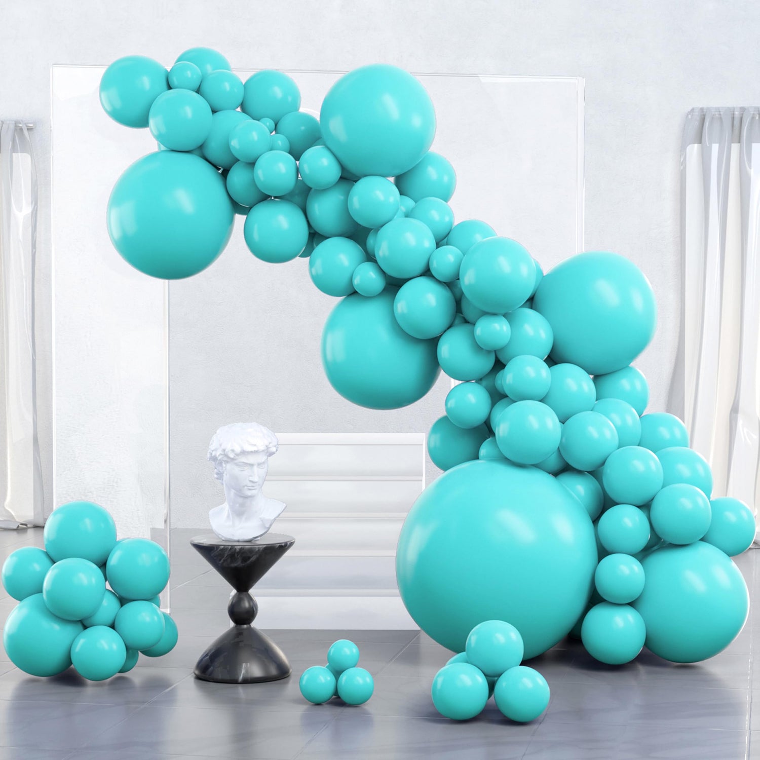Blue-Y69 Balloons Arch Kit Garland 127pcs (5/10/12/18/36 inch)
