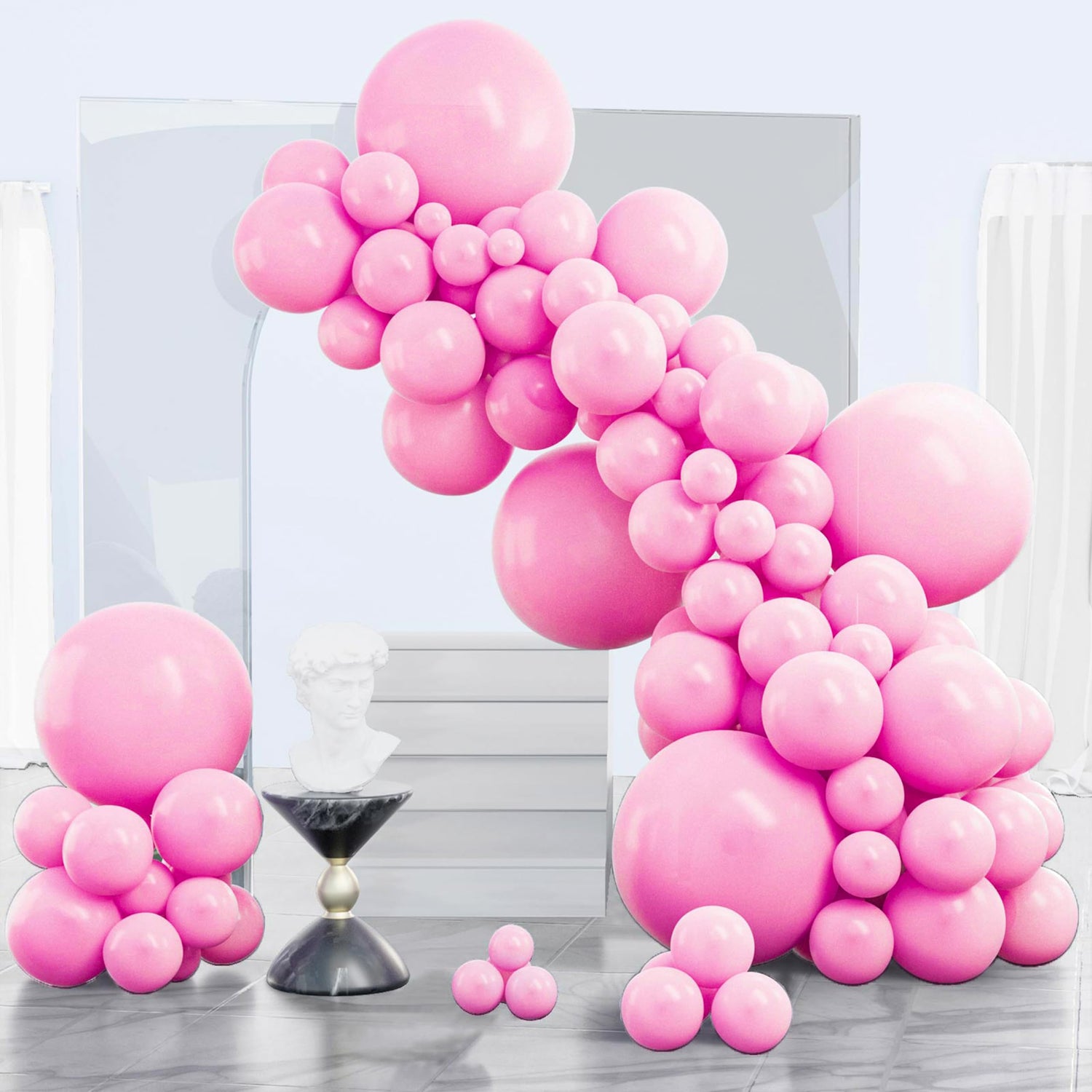Pink-Y11 Balloons Arch Kit Garland 140pcs (5/10/12/18 inch)