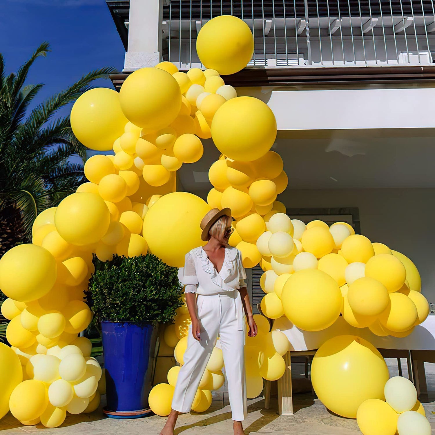 Yellow-Y55 Balloons 4pcs (36 inch)