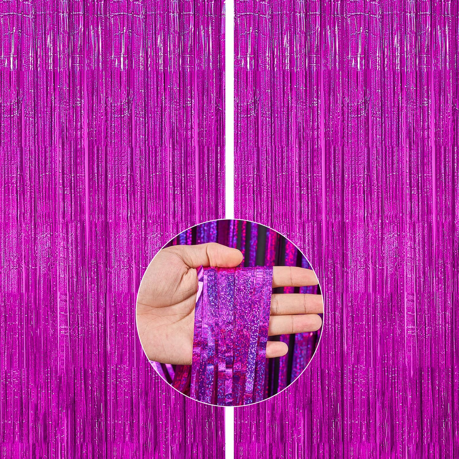 Pink-LS1607 Streamers 2pcs
