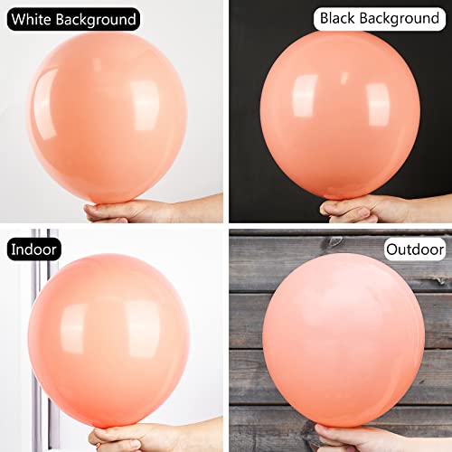 PartyWoo Peach Balloons, 50 pcs 12 Inch Pinkish Tan Balloons, Peachy Pink  Balloons for Balloon Garland or Balloon Arch as Party Decorations, Birthday