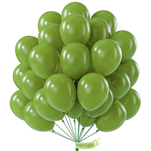 Celery Green Balloon Ribbon, Green Balloon String
