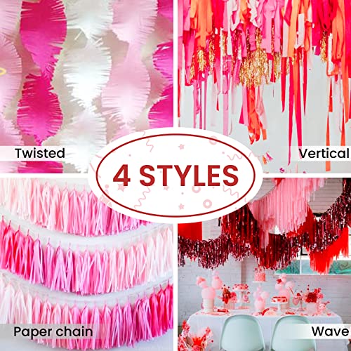 White Twisted Fringe Garland | Party Supplies | Party Decorations Colo