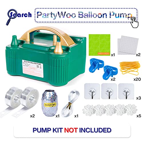 Balloon Pump,Electric Balloon Inflator 120 PCS Balloon Pump