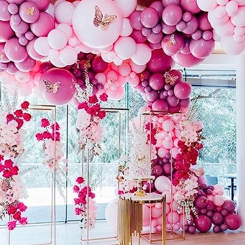 PartyWoo Pink and Gold Balloons, 50 pcs Pink Balloons, Gold Balloons,  Pastel Pink Balloons and Confetti Balloons for Balloon Garland and Balloon  Arch in Dubai - UAE